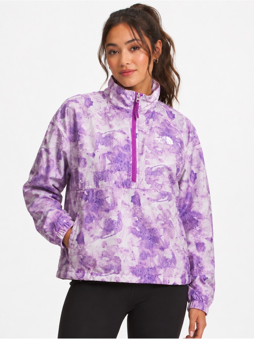 The North Face women’s Hydrenaline 1/2 zip pullover jacket - Sz M